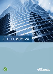 Sažeti marketinški katalog DUPLEX MultiEco